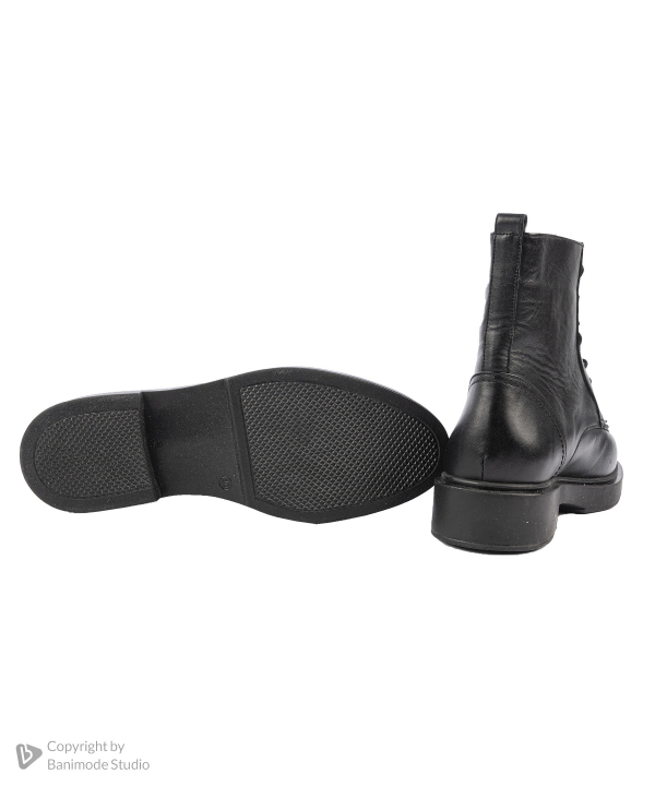 نیم بوت زنانه چرم طبیعی چرم مشهد Mashad Leather مدل J2646