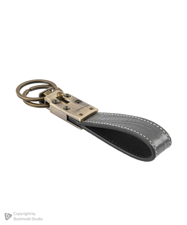 جاکلیدی چرم طبیعی بیسراک Bisrak مدل KeyHolder-301LT