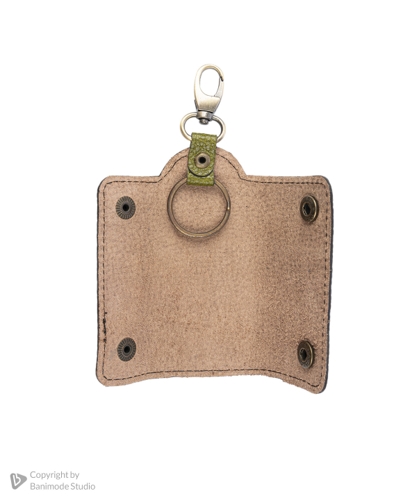 جاکلیدی چرم طبیعی بیسراک Bisrak کد KeyHolder-101F