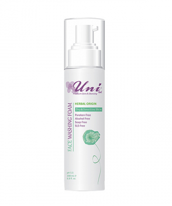 فوم شستشوی صورت مخصوص پوست خشک و حساس یونی لد Uni Led حجم 200 میلی لیتر