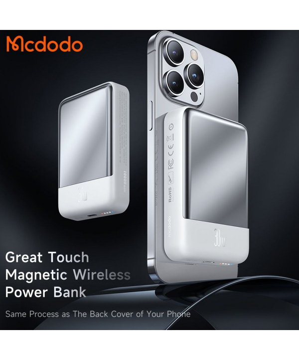پاوربانک بی‌سیم 10000mAh مک دودو مدل MC-4260