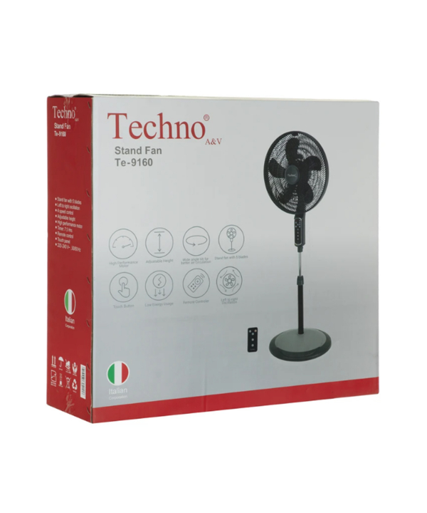 پنکه برقی تکنو Techno مدل 9160