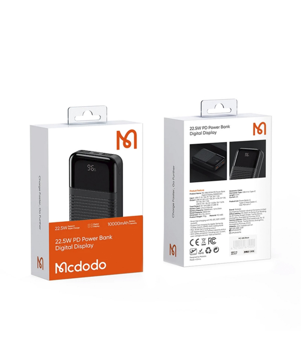 پاوربانک 10000mAh مک دودو مدل MC-5851