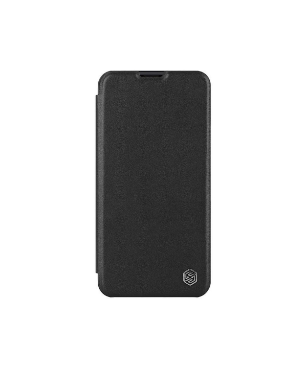 کیف چرمی و پارچه ای آیفون نیلکین Nillkin iPhone 14 Plus Qin Pro Plain Leather + Cloth Case