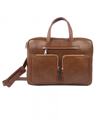 کیف اداری چرم طبیعی مردانه بیسراک مدل Dorsa