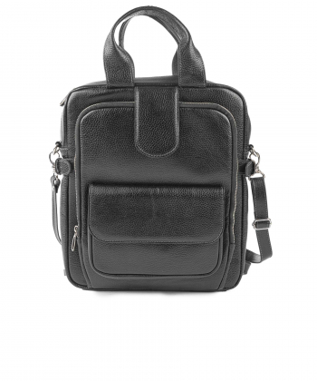 کیف دوشی چرم طبیعی بیسراک مدل Aisel