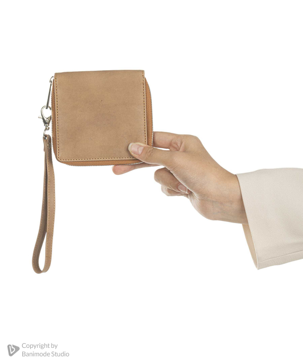 کیف پول چرم طبیعی بیسراک Bisrak مدل NL-HandWallet-Ila-H