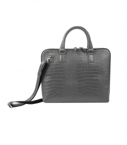 کیف اداری زنانه چرم طبیعی بیسراک Bisrak مدل NL-Edari-Delaris-R