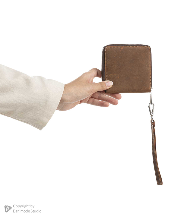 کیف پول چرم طبیعی بیسراک Bisrak مدل NL-HandWallet-Ila-Ma