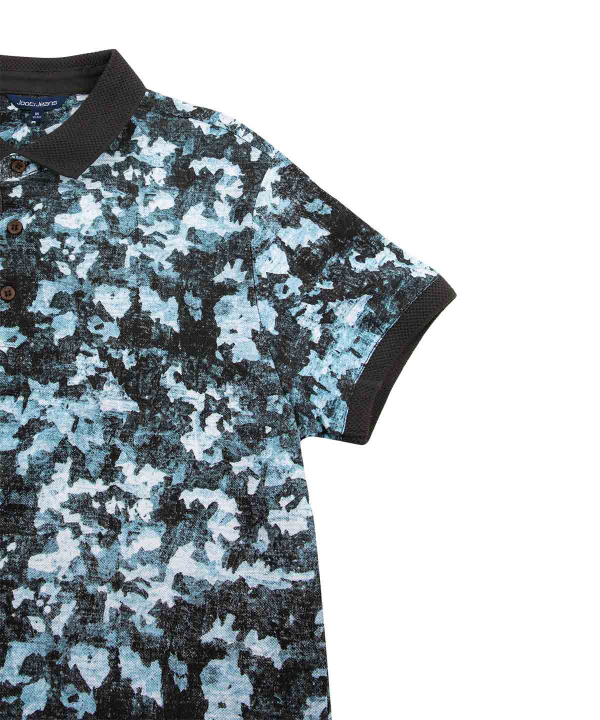پولوشرت طرح دار مردانه جوتی جینز Jooti Jeans