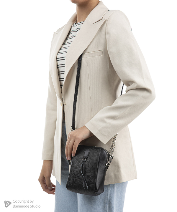 کیف دوشی زنانه چرم طبیعی بیسراک Bisrak مدل NL-Crossbody-Armita-D