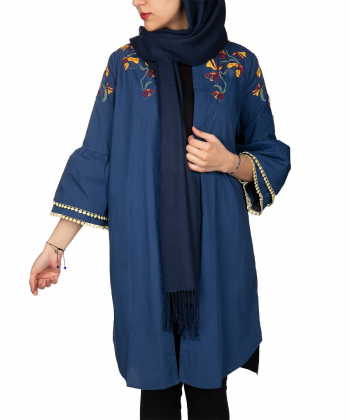 مانتو نخی گلدار جوتی جینز Jootijeans