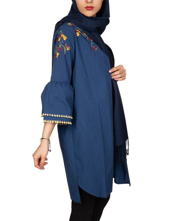 مانتو نخی گلدار جوتی جینز Jootijeans