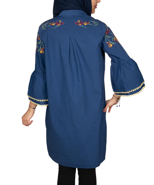 مانتو نخی گلدار جوتی جینز Jooti Jeans