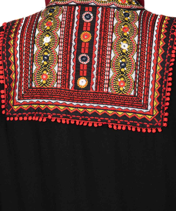 مانتو طرح‌دار زنانه جوتی جینز Jooti Jeans