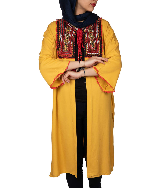 مانتو طرح دار زنانه جوتی جینز Jootijeans