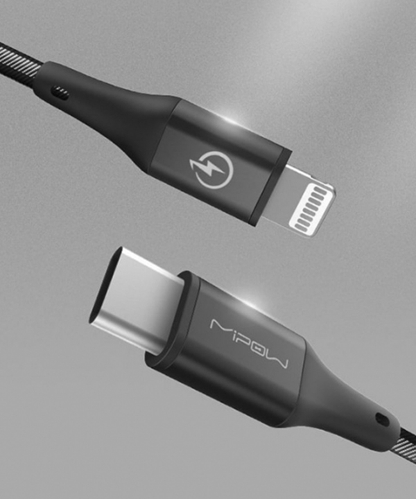 کابل 18 وات 1.5 متر USB C به لایتنینگ مایپو Mipow مدل CCL10