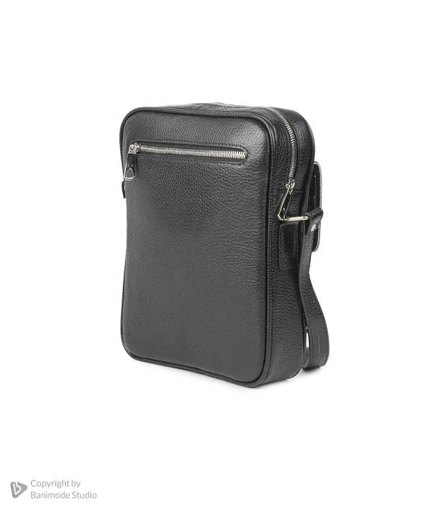 کیف دوشی چرم طبیعی مردانه مستر چرم مدل 12-2216