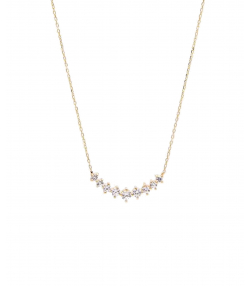 گردنبند طلا crystal by swarovski دفینه Dafineh کد PJ1019