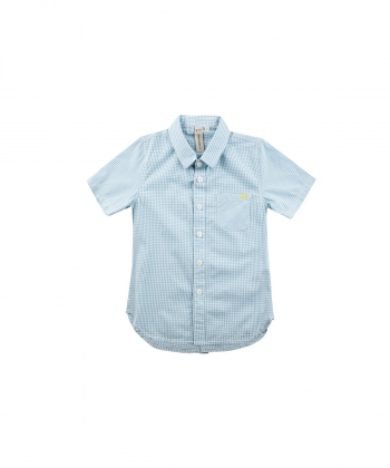 پیراهن پسرانه چهارخانه جین وست Jeanswest