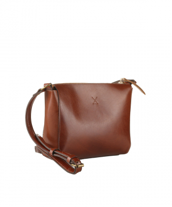 کیف دوشی زنانه چرم لانکا  Lanka Leather مدل CB-14
