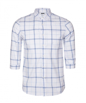 پیراهن مردانه چهارخانه جوتی جینز Jootijeans