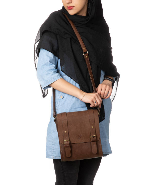 کیف دوشی چرم لانکا Lanka Leather مدل CB-5