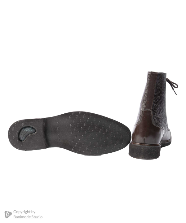 نیم بوت مردانه چرم مشهد Mashad leather مدل J6162
