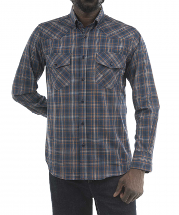 پیراهن آستین بلند مردانه زاگرس مدل 10300401