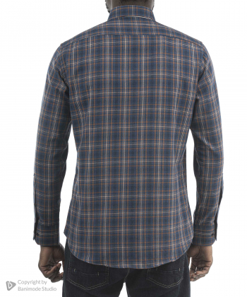 پیراهن آستین بلند مردانه زاگرس مدل 10300401