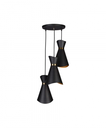 چراغ آویز سه شعله چشمه نور کد Q4806/3BK