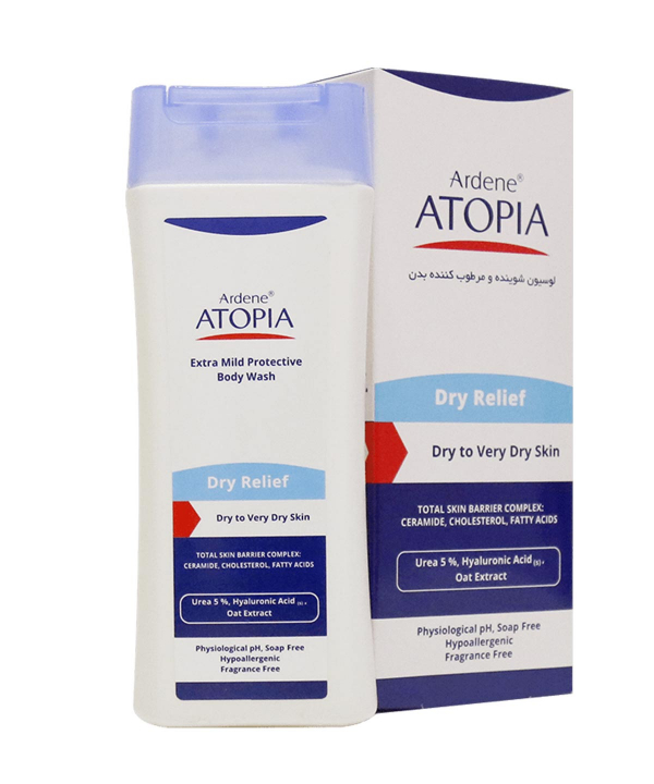 لوسیون شوینده و مرطوب کننده بدن مناسب پوست خیلی خشک آردن Arden حجم 250 میلی‌لیتر
