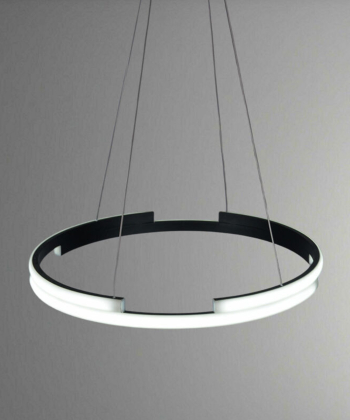 لوستر چشمه نور مدل مدرن کد A6416/BK