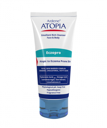 لوسیون شوینده صورت و بدن آردن اتوپیا Ardene Atopia مدل Eczopro حجم 200 میلی لیتر