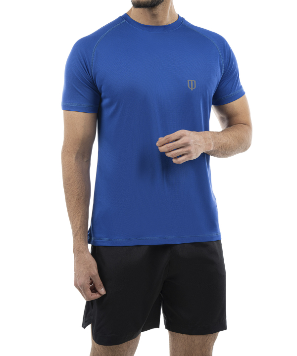 UNIPRO MEN-REGLAN KAPPA SS TSHIRTS-BLUE