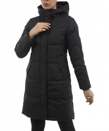 کاپشن کلاه دار زنانه جین وست مدل 24223015