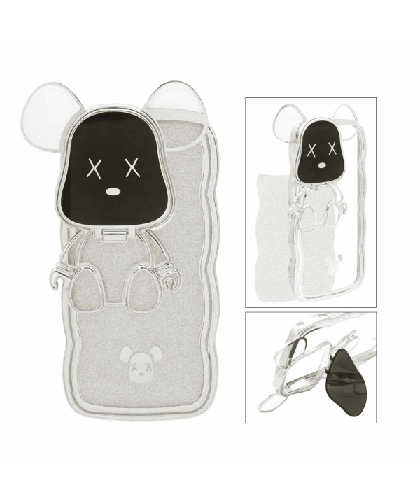 قاب Kaws استند شو با کاور اکلیلی Apple iPhone 14 Pro