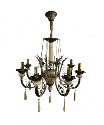 لوستر 8 شعله چشمه نور کد E4904/8A