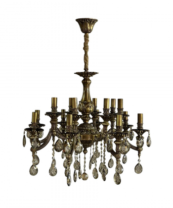 لوستر 16 شعله چشمه نور کد E4908/8A