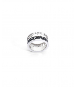 انگشتر پترن نقش دال نقره با راکس درسا جواهر Dorsa Jewelry کد 60408