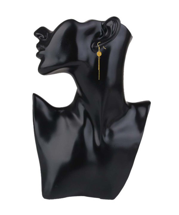 گوشواره طلا 18 عیار زنانه مانچو Mancho مدل efgs026
