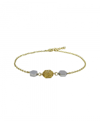 دستبند طلا 18 عیار زنانه مانچو Mancho کد bfgs005