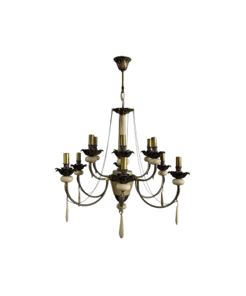 لوستر 12 شعله چشمه نور کد E4914/6A