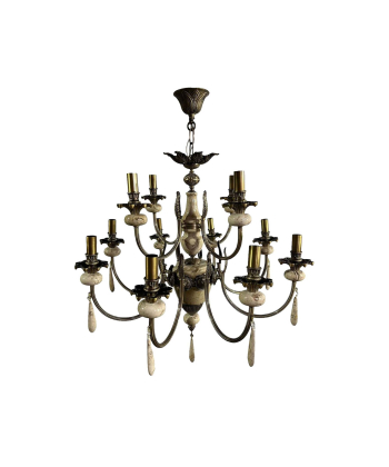 لوستر 12 شعله چشمه نور کد E4922/4+8A