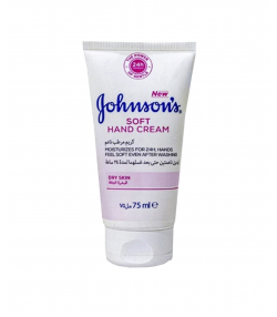 کرم مرطوب کننده جانسون Johnson مدل soft حجم 75 میلی لیتر