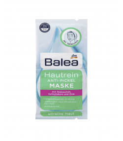 ماسک صورت یوموش باله آ Balea مدل hautrein antipickel حجم 16 میلی لیتر