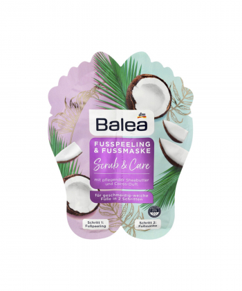 ماسک پا باله آ Balea مدل scrub and care حجم 20 میلی لیتر