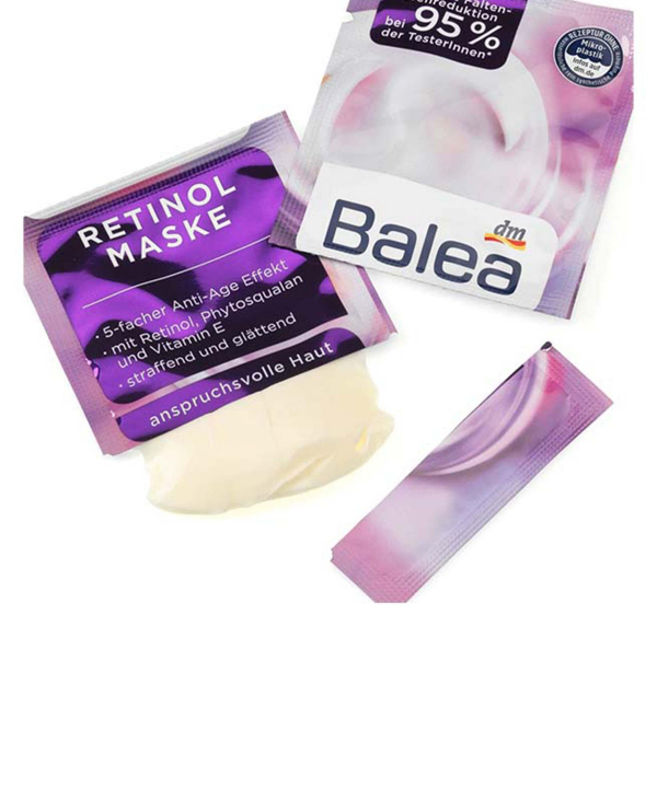 ماسک صورت باله آ Balea مدل retinol بسته 2 عددی