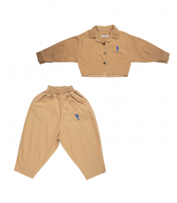 کت و شلوار دخترانه یو اس پولو کیدز US Polo Kids کد 5836B3