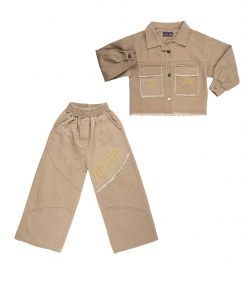 کت و شلوار دخترانه یو اس پولو کیدز US Polo Kids کد 5836A4